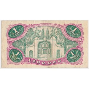 Gdaňsk, 1 milion marek 08. srpna 1923 - číslice 5 s otočenou ❊ -.
