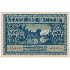 Gdansk, 500 mariek 1922