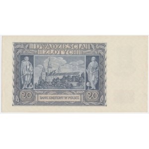 20 zlatých 1940 - K -