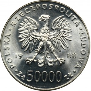 50.000 złotych 1988 Piłsudski