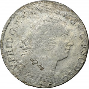 Germany, Anhalt-Bernburg, Victor Friedrich, 8 Gute groschen Bernburg 1758 B