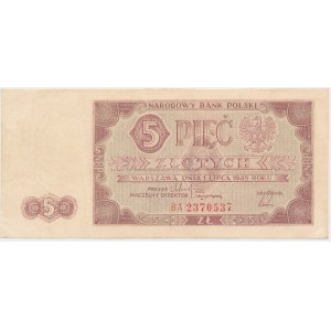 5 złotych 1948 - BA -