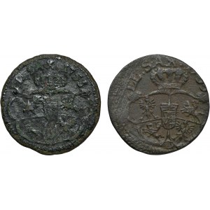 Set, Augustus III of Poland, Schillings (2 pcs.)