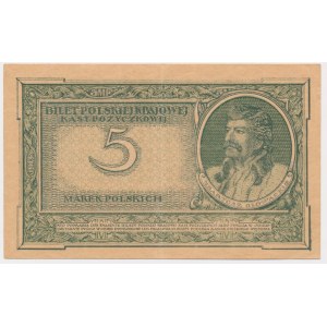 5 známek 1919 - A - vzácná série