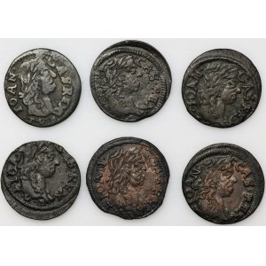 Set, John II Casimir, Schillings (6 pcs.)