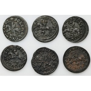 Set, John II Casimir, Schillings (6 pcs.)