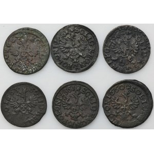 Set, John II Casimir, Schillings (6 pcs.)