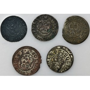 Set, Riga and Prussia, Schilling (5 pcs.)