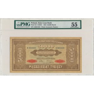 50 000 mariek 1922 - A - PMG 55