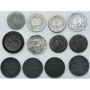 Set, Notgelds and Tokens (12 pcs.)