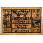 Danzig, 10.000 Mark 1923 - PMG 58 EPQ - NICE