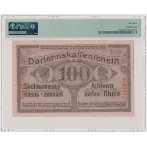 Kaunas, 100 Mark 1918 - PMG 55