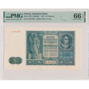 50 Gold 1941 - E - PMG 66 EPQ