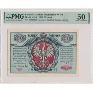 50 Mark 1916 - General - A - PMG 50