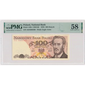 100 gold 1976 - AD - PMG 58 - extremely rare