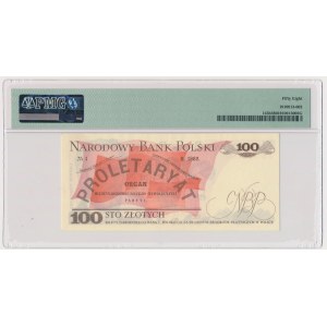 100 złotych 1976 - AD - PMG 58 - wyjątkowo rzadkie