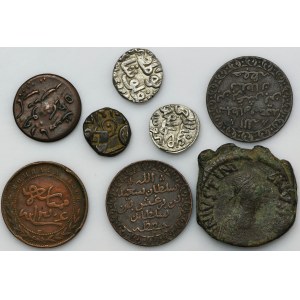 Sada, orientální a byzantské mince (8 ks)
