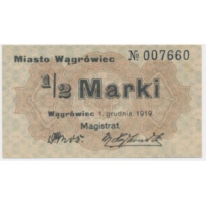 Wągrowiec, 1/2 marki 1919