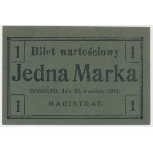 Rogozna, 1. marca 1919