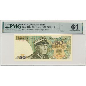 50 gold 1975 - A - PMG 64