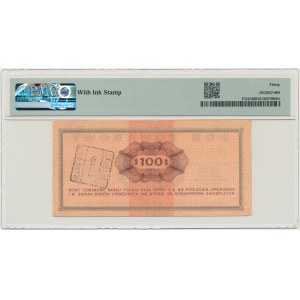 Pewex, 100 dolarów 1969 - FK - PMG 30 - RZADKI