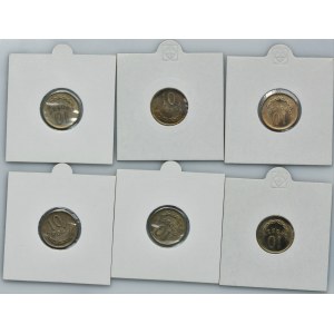 Set, 10 pennies 1949 (6 pieces).