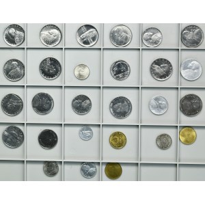 Set, Vatican, Mix of coins (27 pcs.)