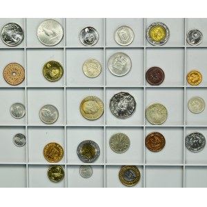 Satz, Mix aus ausländischen Münzen (27 Stück)