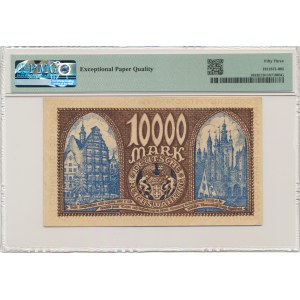 Gdansk, 10 000 mariek 1923 - PMG 53 EPQ