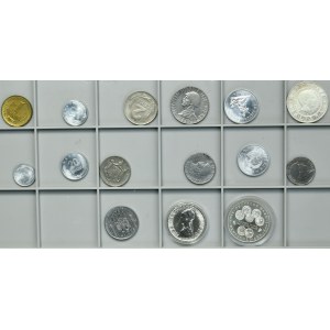Satz, Albanien, Italien, Deutschland, Gemischte Münzen (15 Stück)