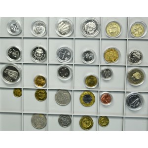 Set, Mix of foreign coins (28 pcs.)