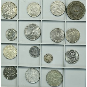 Sada, zmes zahraničných mincí (15 kusov)
