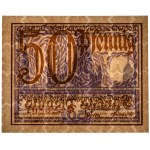Danzig, 50 fenig 1919 - fialová -