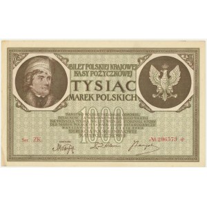 1.000 marek 1919 - ser. ZK -