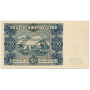 500 złotych 1947 - L -