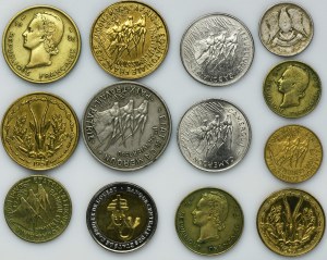 Set, France, Mix of coins (13 pcs.)
