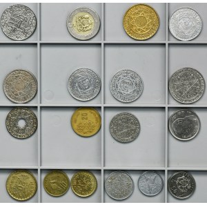 Set, Morocco, Mix of coins (18 pcs.)
