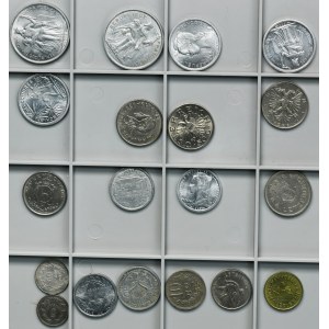 Sada, zmes zahraničných mincí (19 kusov)