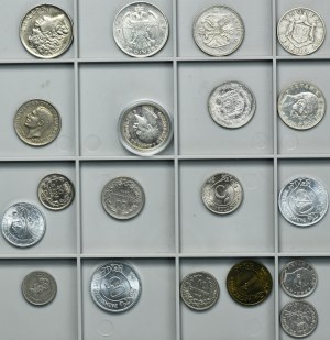 Set, Albania, Bulgaria, Yugoslavia, Mix of coins (19 pcs.)