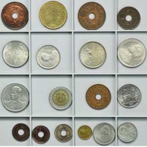 Satz, Mix aus ausländischen Münzen (18 Stück)