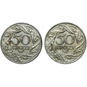 Sada, 50 centov 1938 (2 ks)