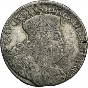 August III Sas, Lipsko 1753 dvouzlotý - bez EC