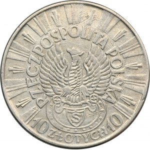 Piłsudski-Schütze, 10 Zloty 1934