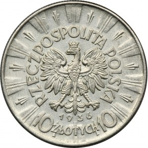 Piłsudski, 10 Zloty 1936