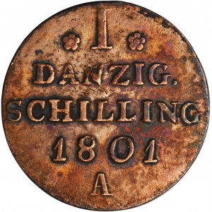 Free City of Danzig, Schilling 1801 A