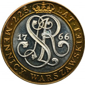 20 000 zlatých 1991 225 rokov Varšavskej mincovne