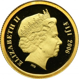 Fidži, Elizabeth II, 5 USD 2006 - Bermudský trojúhelník