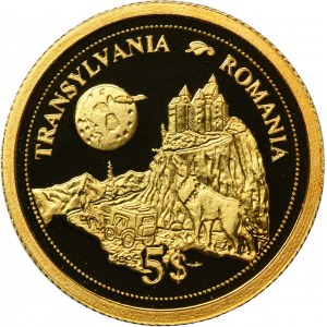 Fidżi, Elżbieta II, 5 Dolarów 2006 - Transylwania