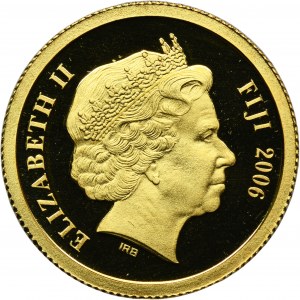 Fiji, Elizabeth II, 5 Dollars 2006 - Stonehenge