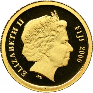 Fiji, Elizabeth II, 5 Dollars 2006 - Atlantis